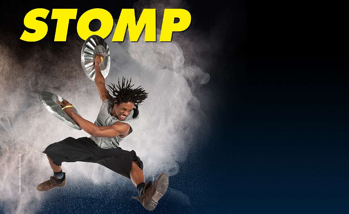 STOMP performer springt in actie